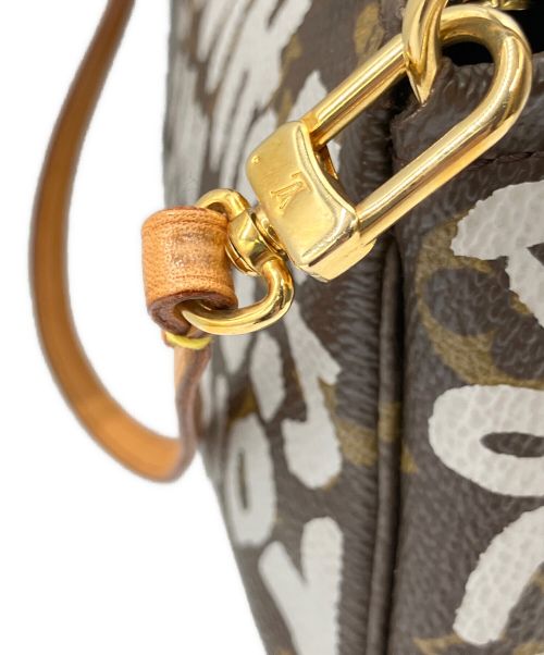 LOUIS VUITTON（ルイ ヴィトン）LOUIS VUITTON (ルイ ヴィトン) グラフィティ ポシェット アクセソワール ブラウンの古着・服飾アイテム
