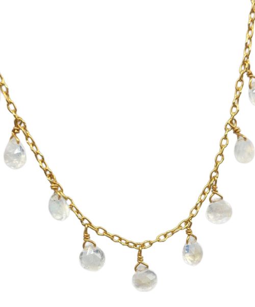 Marie-Helene de Taillac（マリーエレーヌドゥタイヤック）Marie-Helene de Taillac (マリーエレーヌドゥタイヤック) K18 ドロップ ネックレスの古着・服飾アイテム