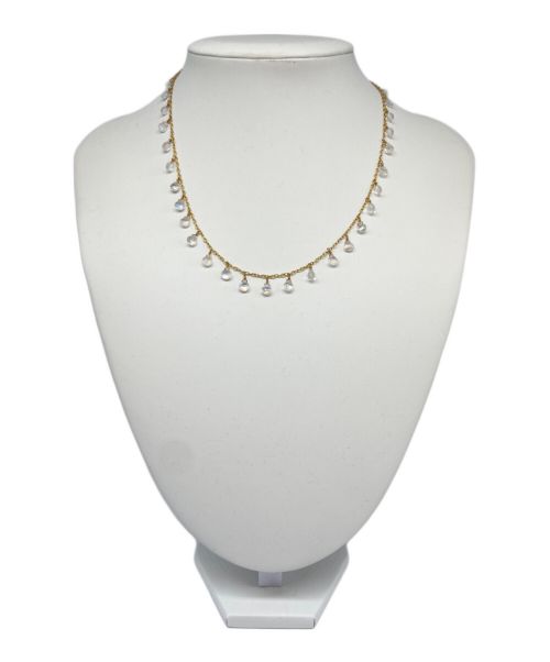 Marie-Helene de Taillac（マリーエレーヌドゥタイヤック）Marie-Helene de Taillac (マリーエレーヌドゥタイヤック) K18 ドロップ ネックレスの古着・服飾アイテム