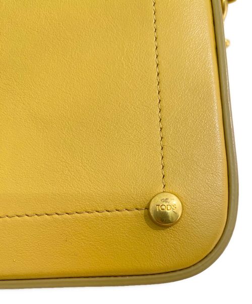 TOD'S（トッズ）TOD'S (トッズ) レザースマートフォンケース マスタードの古着・服飾アイテム