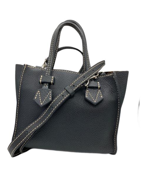 MOREAUPARIS（モロー・パリ）MOREAUPARIS (モロー・パリ) レザーバッグ ブラックの古着・服飾アイテム