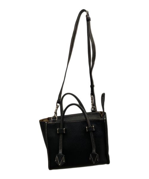 MOREAUPARIS（モロー・パリ）MOREAUPARIS (モロー・パリ) レザーバッグ ブラックの古着・服飾アイテム