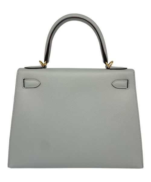 HERMES（エルメス）HERMES (エルメス) ケリー 28 外縫い/ゴールド金具/ヴォースイフト/ブルー系/C刻印 ブルー系 サイズ:28の古着・服飾アイテム