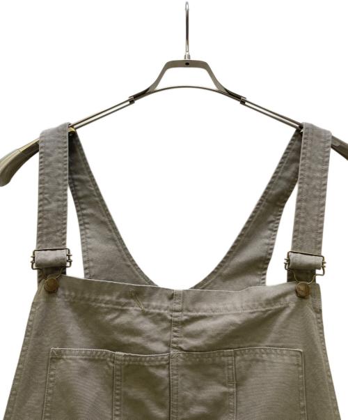 South2 West8（サウスツー ウエストエイト）south2 west8 (サウスツー ウエストエイト) Overalls - 11.5oz Cotton Canvas グレー サイズ:Lの古着・服飾アイテム