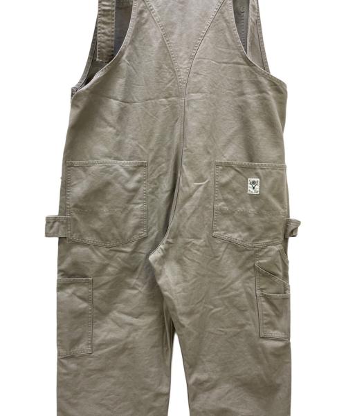 South2 West8（サウスツー ウエストエイト）south2 west8 (サウスツー ウエストエイト) Overalls - 11.5oz Cotton Canvas グレー サイズ:Lの古着・服飾アイテム