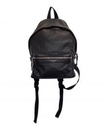 Saint Laurent Paris（サンローランパリ）の古着「シティ バックパック」｜ブラック