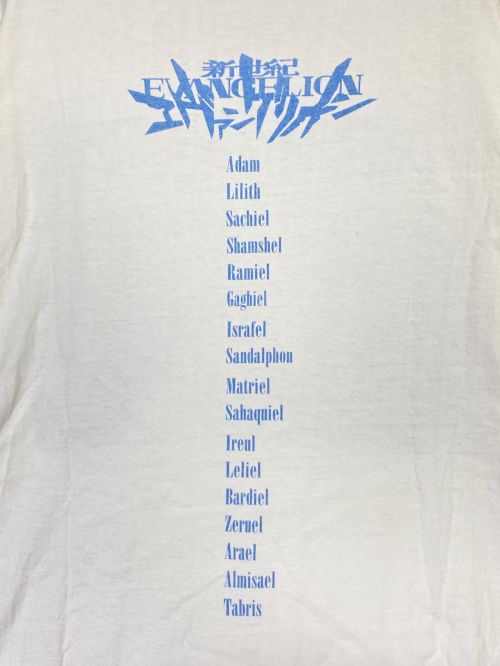 SAINT MICHAEL（セントマイケル）SAINT MICHAEL (セントマイケル) EV SS TEE SHINJI ホワイト サイズ:XXLの古着・服飾アイテム