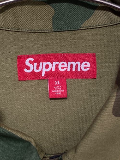 SUPREME（シュプリーム）SUPREME (シュプリーム) Melvins (メルヴィンズ) Melvins BDU Jacket カーキ サイズ:XLの古着・服飾アイテム