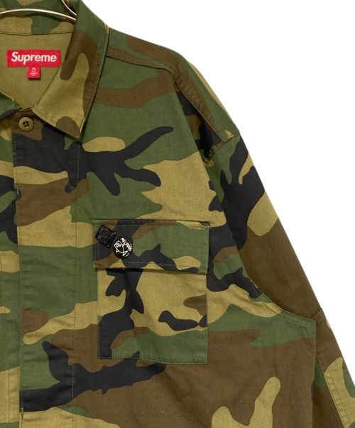 SUPREME（シュプリーム）SUPREME (シュプリーム) Melvins (メルヴィンズ) Melvins BDU Jacket カーキ サイズ:XLの古着・服飾アイテム