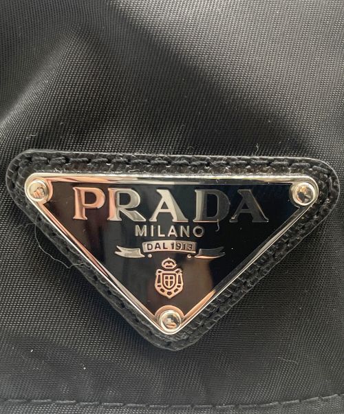 PRADA（プラダ）PRADA (プラダ) ベースボールキャップ ブラック サイズ:XLの古着・服飾アイテム