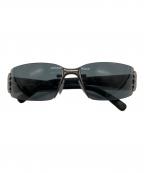 Salvatore Ferragamoサルヴァトーレ フェラガモ）の古着「ガンチーニチャームサングラス」｜ブラック