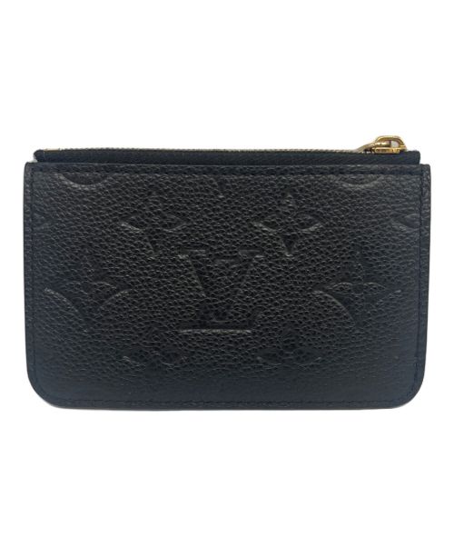 LOUIS VUITTON（ルイ ヴィトン）LOUIS VUITTON (ルイ ヴィトン) カードケース ポルト カルト･ロミー ブラックの古着・服飾アイテム