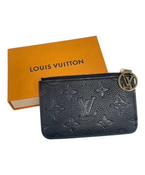 LOUIS VUITTON（ルイ ヴィトン）LOUIS VUITTON (ルイ ヴィトン) カードケース ポルト カルト･ロミー ブラックの古着・服飾アイテム