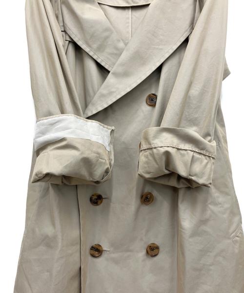 Maison MIHARA YASUHIRO（メゾン ミハラ ヤスヒロ）Maison MIHARA YASUHIRO (メゾン ミハラ ヤスヒロ) トレンチコート ベージュ サイズ:FREEの古着・服飾アイテム