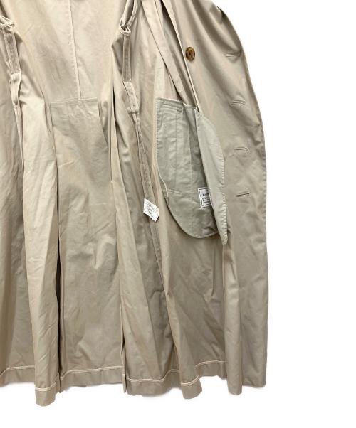 Maison MIHARA YASUHIRO（メゾン ミハラ ヤスヒロ）Maison MIHARA YASUHIRO (メゾン ミハラ ヤスヒロ) トレンチコート ベージュ サイズ:FREEの古着・服飾アイテム
