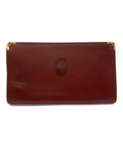 中古・古着通販】MONTBLANC (モンブラン) クラッチバッグ ネイビー