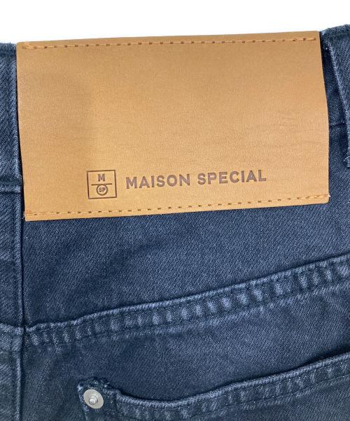 MAISON SPECIAL（メゾンスペシャル）MAISON SPECIAL (メゾンスペシャル) サイドスラッシュデニム ブラック サイズ:36の古着・服飾アイテム