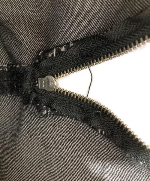 MAISON SPECIAL（メゾンスペシャル）MAISON SPECIAL (メゾンスペシャル) サイドスラッシュデニム ブラック サイズ:36の古着・服飾アイテム