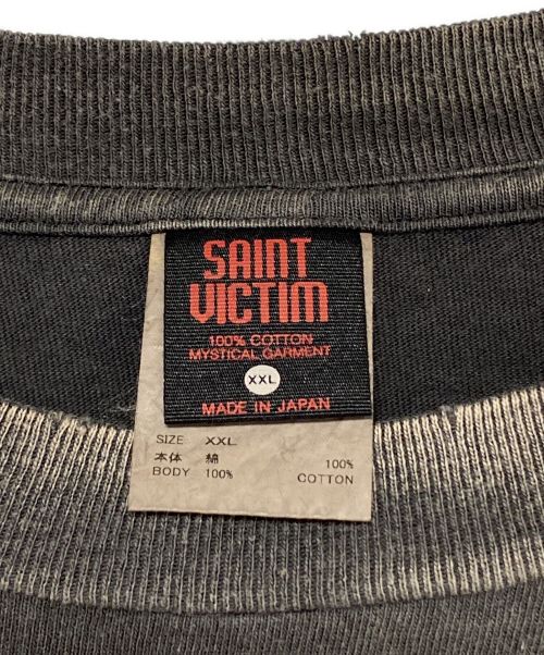 SAINT MICHAEL（セントマイケル）SAINT MICHAEL (セントマイケル) PLUTO PT LS TEE ブラック サイズ:XXLの古着・服飾アイテム