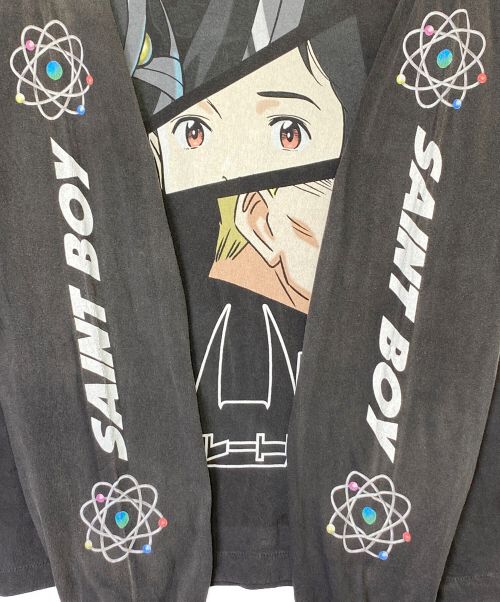 SAINT MICHAEL（セントマイケル）SAINT MICHAEL (セントマイケル) PLUTO PT LS TEE ブラック サイズ:XXLの古着・服飾アイテム