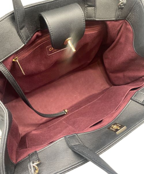 CHANEL（シャネル）CHANEL (シャネル) ビジネスアフィニティトート ブラックの古着・服飾アイテム