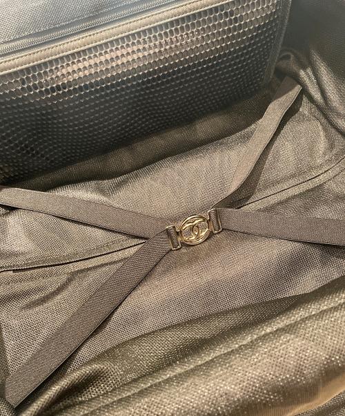 CHANEL（シャネル）CHANEL (シャネル) マトラッセ キャリーケース ブラックの古着・服飾アイテム