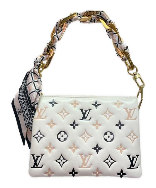 LOUIS VUITTON（ルイ ヴィトン）LOUIS VUITTON (ルイ ヴィトン) バイ・ザ・プール クッサン BB アイボリー サイズ:BBの古着・服飾アイテム