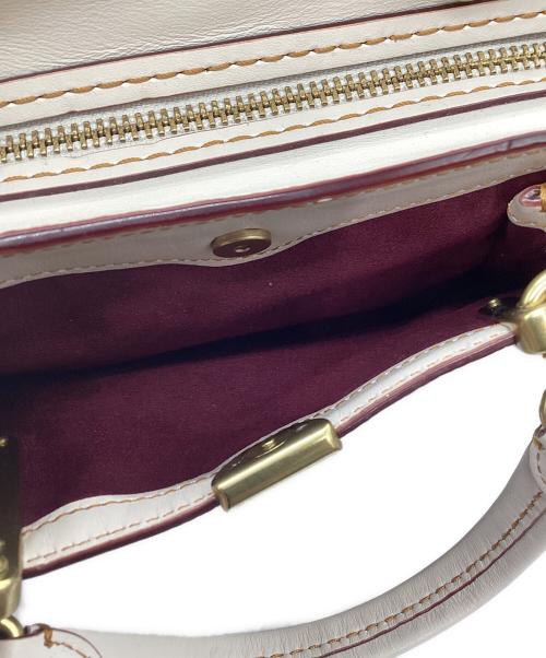 COACH（コーチ）COACH (コーチ) ハンドバッグ アイボリーの古着・服飾アイテム