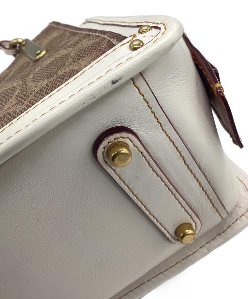 COACH（コーチ）COACH (コーチ) ハンドバッグ アイボリーの古着・服飾アイテム