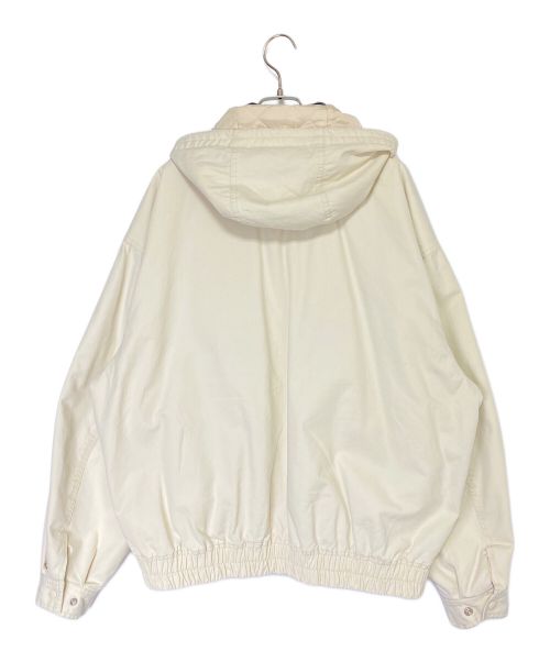 SUPREME（シュプリーム）SUPREME (シュプリーム) Leather Collar Utility Jacket アイボリー サイズ:XLの古着・服飾アイテム