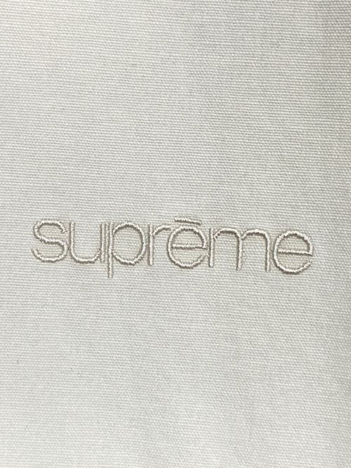 SUPREME（シュプリーム）SUPREME (シュプリーム) Leather Collar Utility Jacket アイボリー サイズ:XLの古着・服飾アイテム