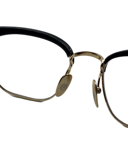 CHROME HEARTS（クロムハーツ）CHROME HEARTS (クロムハーツ) TIMMMMBR ブラック×ゴールド サイズ:54□19-147の古着・服飾アイテム