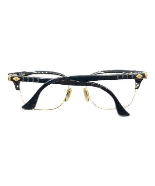CHROME HEARTS（クロムハーツ）CHROME HEARTS (クロムハーツ) PLUCK ブラック×シルバー サイズ:49□20-145の古着・服飾アイテム