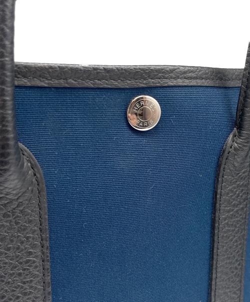 HERMES（エルメス）HERMES (エルメス) ガーデンパーティ TPM ネイビー×ブラック サイズ:TPMの古着・服飾アイテム