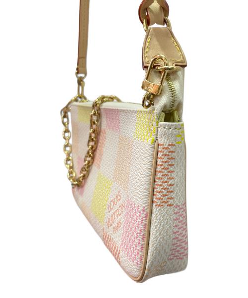 LOUIS VUITTON（ルイ ヴィトン）LOUIS VUITTON (ルイ ヴィトン) ダミエ ポシェット・アクセソワール N40642 ホワイトの古着・服飾アイテム