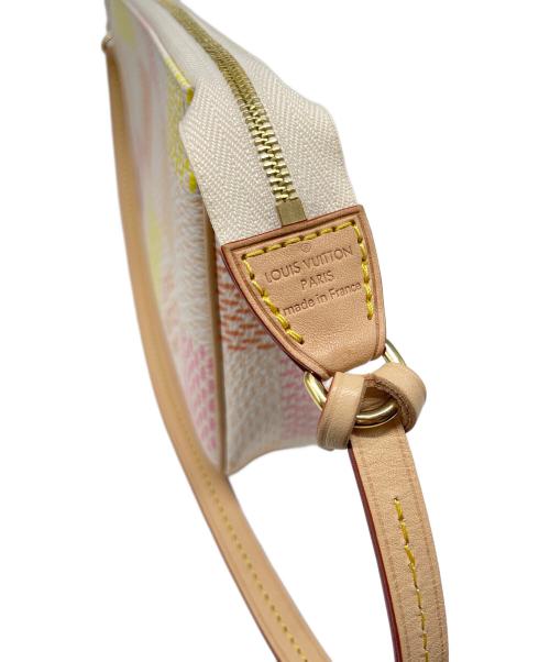 LOUIS VUITTON（ルイ ヴィトン）LOUIS VUITTON (ルイ ヴィトン) ダミエ ポシェット・アクセソワール N40642 ホワイトの古着・服飾アイテム