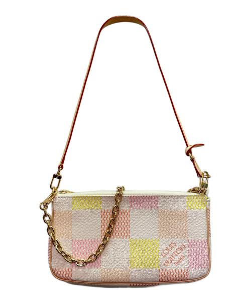 LOUIS VUITTON（ルイ ヴィトン）LOUIS VUITTON (ルイ ヴィトン) ダミエ ポシェット・アクセソワール N40642 ホワイトの古着・服飾アイテム