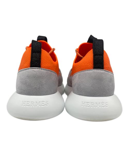 HERMES（エルメス）HERMES (エルメス) DUEL オレンジ×グレー サイズ:35の古着・服飾アイテム