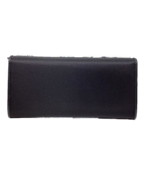 PRADA（プラダ）PRADA (プラダ) SAFFIANO METAL WALLET(サフィアーノメタルウォレット) ブラックの古着・服飾アイテム
