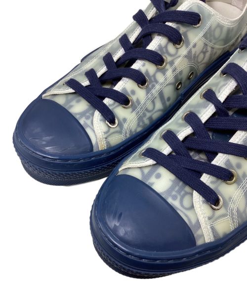 Christian Dior（クリスチャン ディオール）Christian Dior (クリスチャン ディオール) Oblique Sneaker（オブリークスニーカー） ブルー サイズ:39の古着・服飾アイテム
