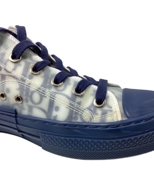 Christian Dior（クリスチャン ディオール）Christian Dior (クリスチャン ディオール) Oblique Sneaker（オブリークスニーカー） ブルー サイズ:39の古着・服飾アイテム