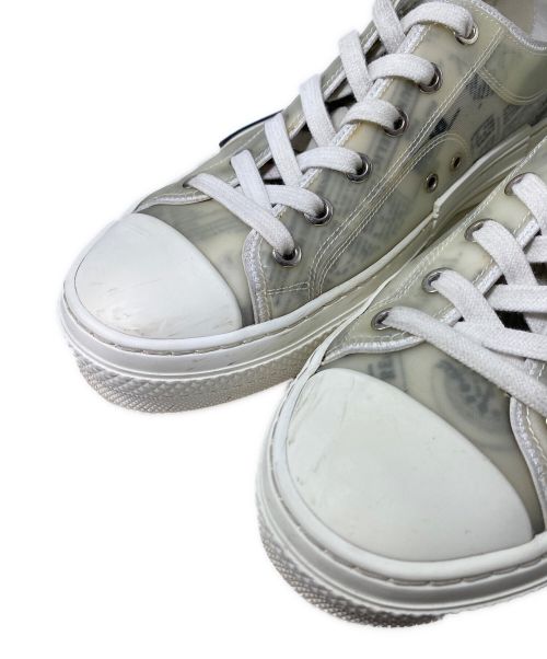 Dior（ディオール）Dior (ディオール) Logo Design Sneaker（ロゴデザインスニーカー） ホワイト サイズ:39の古着・服飾アイテム