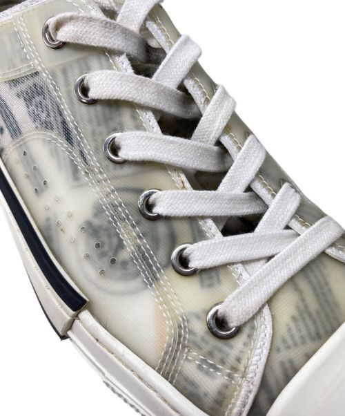 Dior（ディオール）Dior (ディオール) Logo Design Sneaker（ロゴデザインスニーカー） ホワイト サイズ:39の古着・服飾アイテム