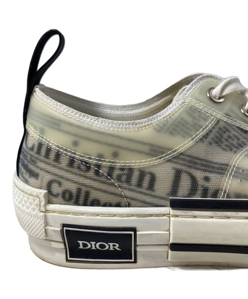 Dior（ディオール）Dior (ディオール) Logo Design Sneaker（ロゴデザインスニーカー） ホワイト サイズ:39の古着・服飾アイテム