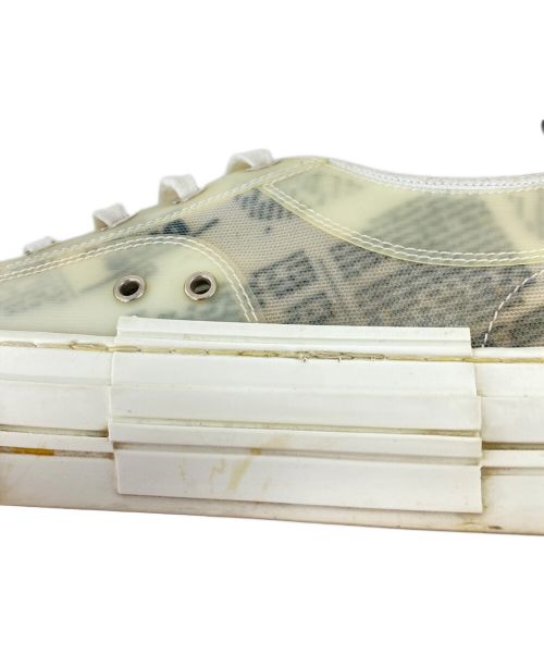 Dior（ディオール）Dior (ディオール) Logo Design Sneaker（ロゴデザインスニーカー） ホワイト サイズ:39の古着・服飾アイテム