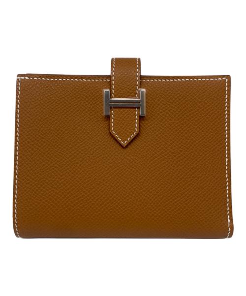 HERMES（エルメス）HERMES (エルメス) ベアン コンパクト ゴールド サイズ:コンパクト 未使用品の古着・服飾アイテム