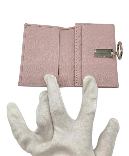 BVLGARI（ブルガリ）BVLGARI (ブルガリ) カードケース ライトピンクの古着・服飾アイテム