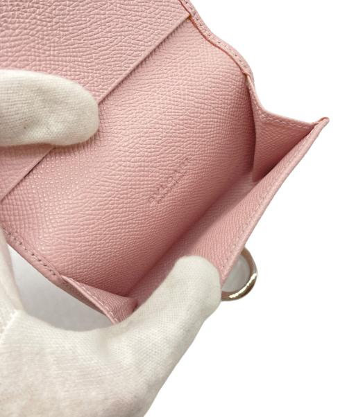 BVLGARI（ブルガリ）BVLGARI (ブルガリ) カードケース ライトピンクの古着・服飾アイテム