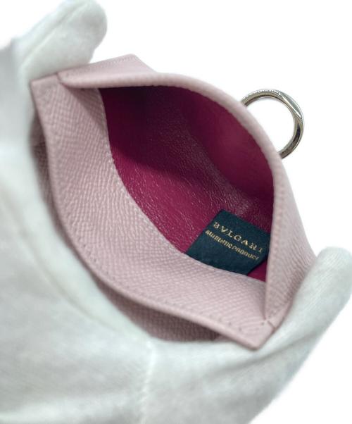 BVLGARI（ブルガリ）BVLGARI (ブルガリ) カードケース ライトピンクの古着・服飾アイテム