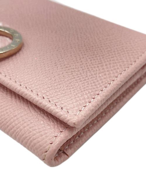 BVLGARI（ブルガリ）BVLGARI (ブルガリ) カードケース ライトピンクの古着・服飾アイテム